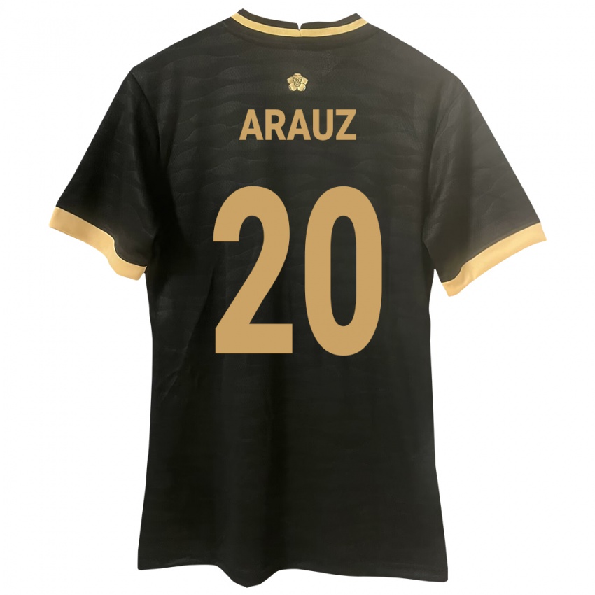 Damen Panama Yulieth Araúz #20 Schwarz Auswärtstrikot Trikot 24-26 T-Shirt Schweiz