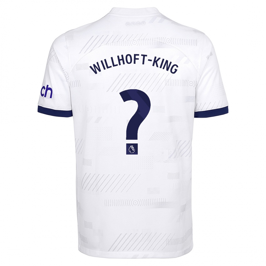 Kinder Han Willhoft-King #0 Weiß Heimtrikot Trikot 2023/24 T-Shirt Schweiz