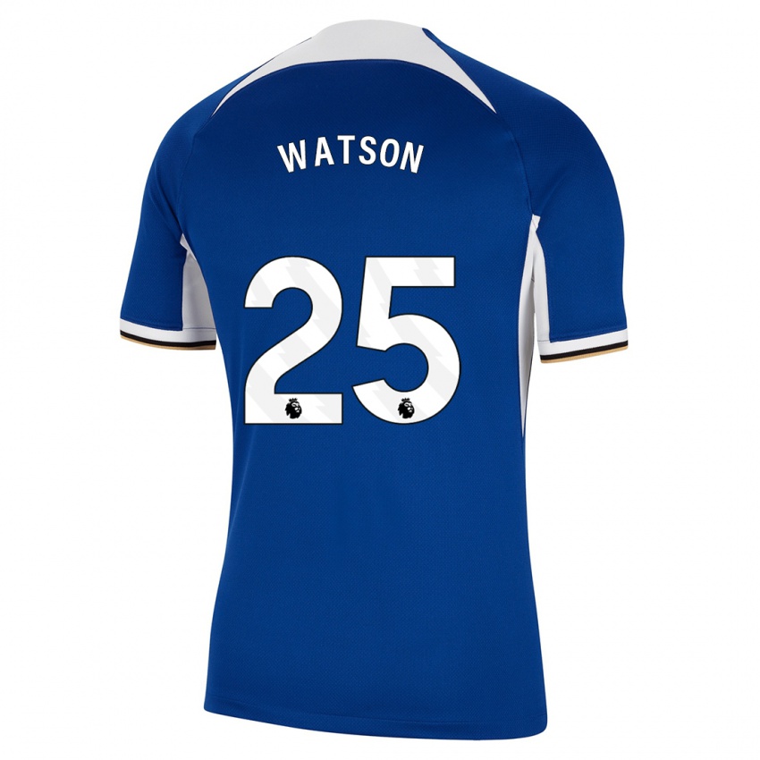 Kinder Lucy Watson #25 Blau Heimtrikot Trikot 2023/24 T-Shirt Schweiz