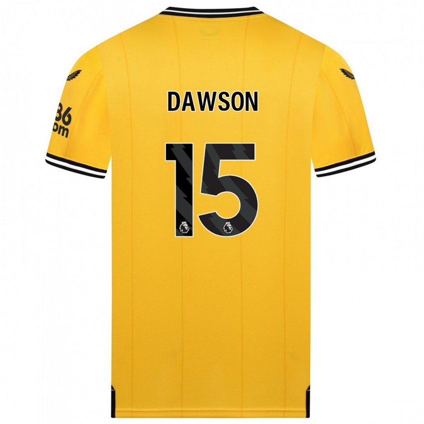 Kinder Craig Dawson #15 Gelb Heimtrikot Trikot 2023/24 T-Shirt Schweiz