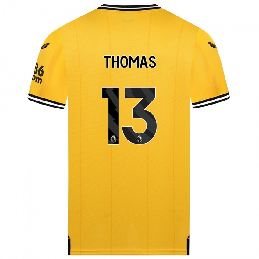 Kinder Bec Thomas #13 Gelb Heimtrikot Trikot 2023/24 T-Shirt Schweiz