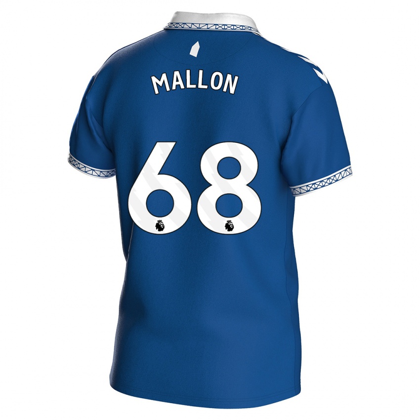 Kinder Mathew Mallon #68 Königsblau Heimtrikot Trikot 2023/24 T-Shirt Schweiz