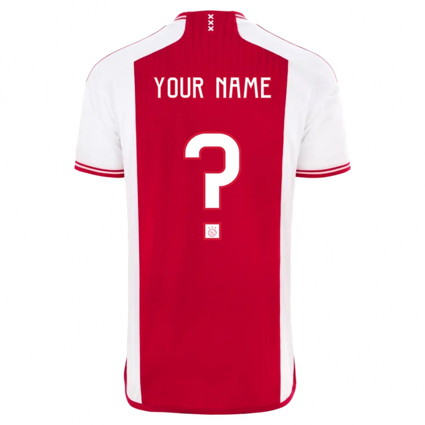 Kinder Ihren Namen #0 Rot-Weiss Heimtrikot Trikot 2023/24 T-Shirt Schweiz