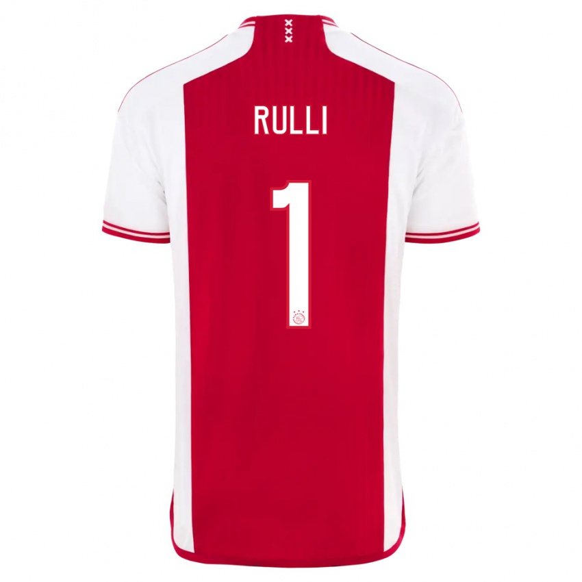 Kinder Gerónimo Rulli #1 Rot-Weiss Heimtrikot Trikot 2023/24 T-Shirt Schweiz