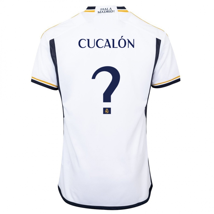 Kinder Marc Cucalón #0 Weiß Heimtrikot Trikot 2023/24 T-Shirt Schweiz