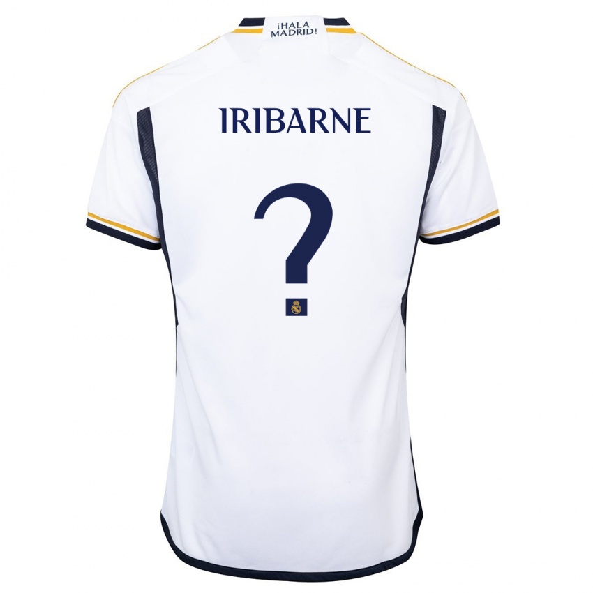 Kinder Bruno Iribarne #0 Weiß Heimtrikot Trikot 2023/24 T-Shirt Schweiz
