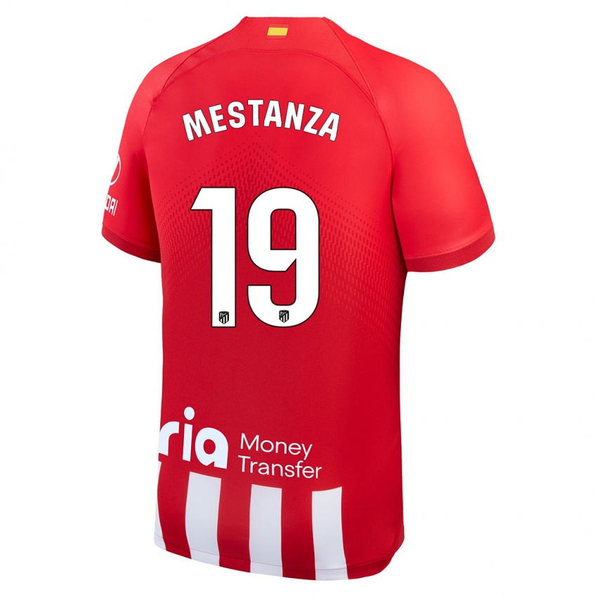 Kinder Alejandro Mestanza #19 Rot-Weiss Heimtrikot Trikot 2023/24 T-Shirt Schweiz