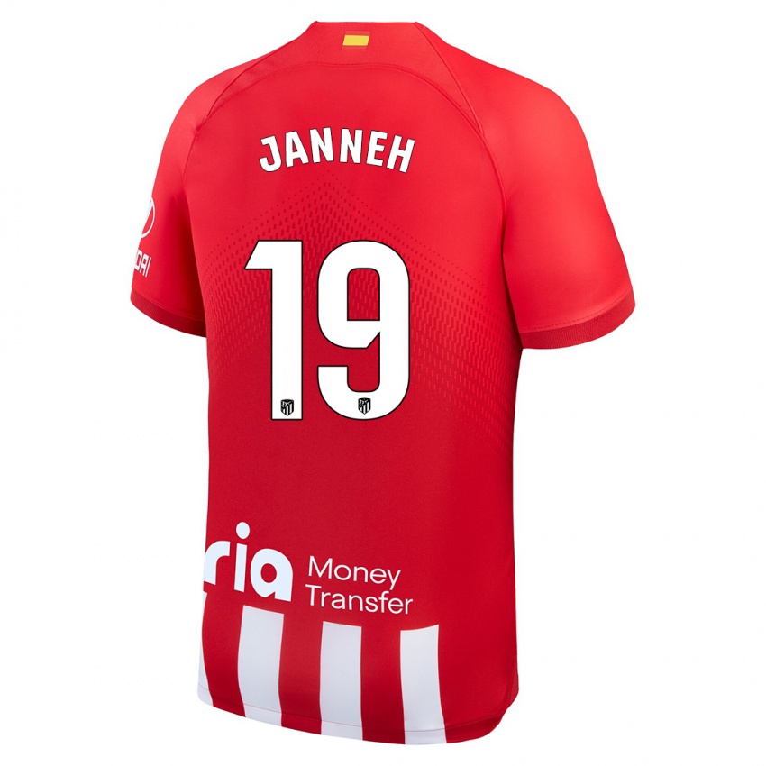 Kinder Omar Janneh #19 Rot-Weiss Heimtrikot Trikot 2023/24 T-Shirt Schweiz
