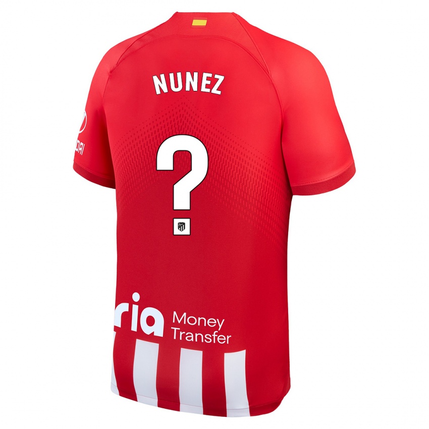 Kinder Rafael Nunez #0 Rot-Weiss Heimtrikot Trikot 2023/24 T-Shirt Schweiz