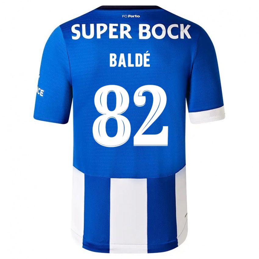 Kinder Alfa Baldé #82 Blau Weiss Heimtrikot Trikot 2023/24 T-Shirt Schweiz