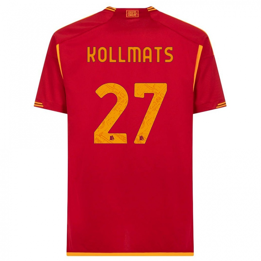 Kinder Beata Kollmats #27 Rot Heimtrikot Trikot 2023/24 T-Shirt Schweiz