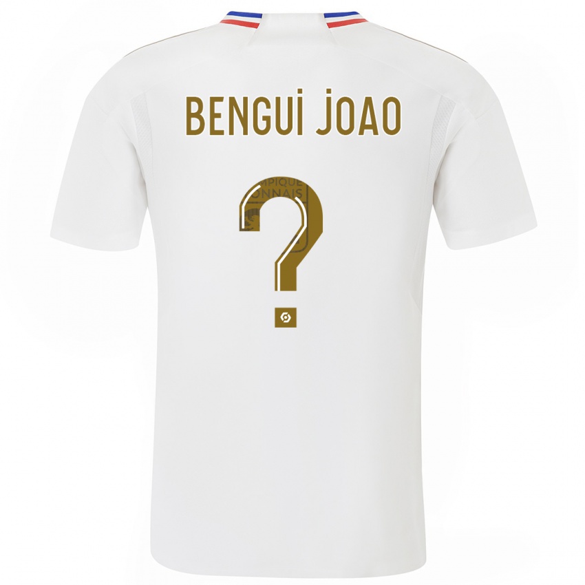 Kinder Justin Bengui Joao #0 Weiß Heimtrikot Trikot 2023/24 T-Shirt Schweiz