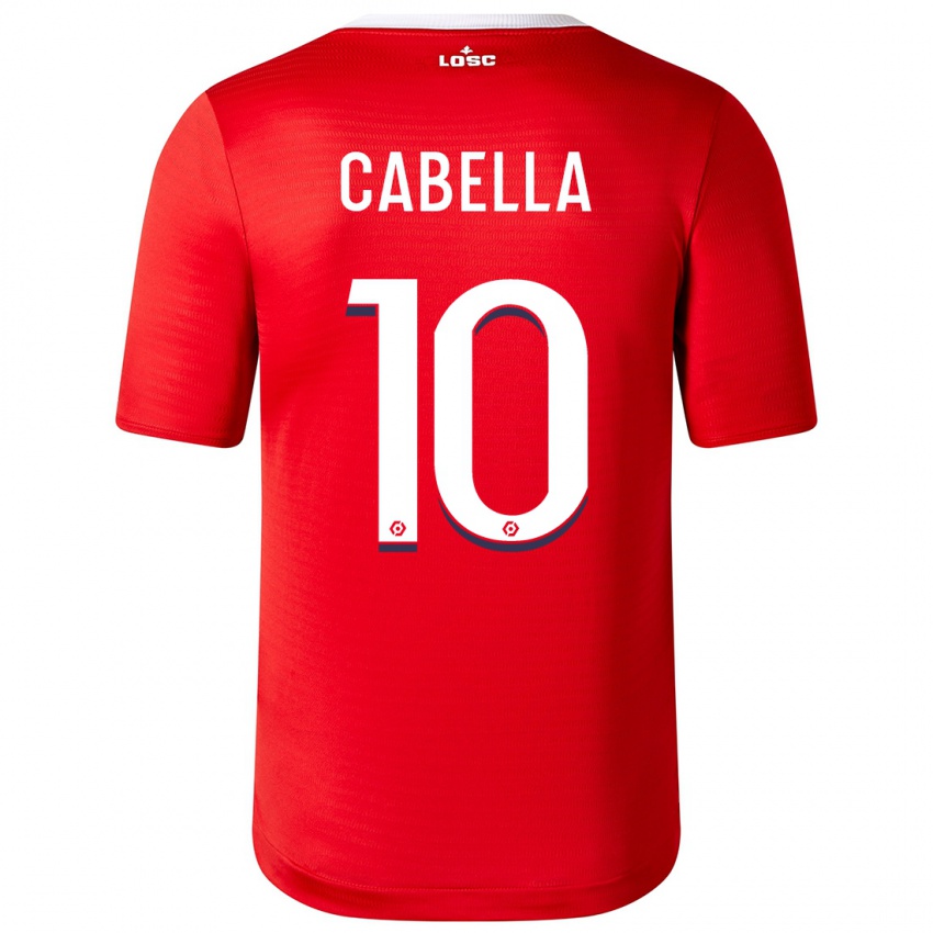 Kinder Rémy Cabella #10 Rot Heimtrikot Trikot 2023/24 T-Shirt Schweiz