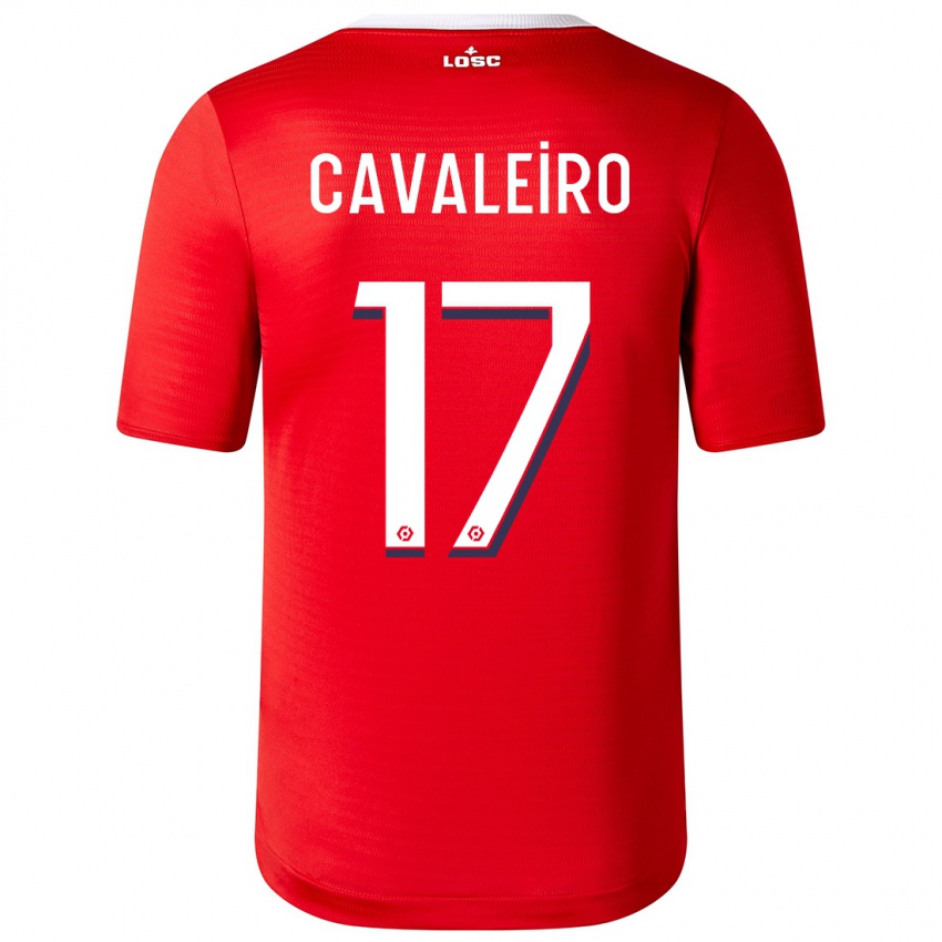 Kinder Ivan Cavaleiro #17 Rot Heimtrikot Trikot 2023/24 T-Shirt Schweiz