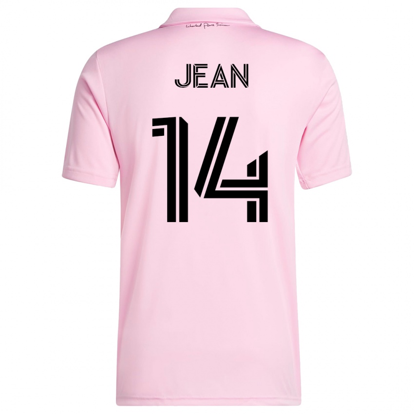 Kinder Corentin Jean #14 Rosa Heimtrikot Trikot 2023/24 T-Shirt Schweiz