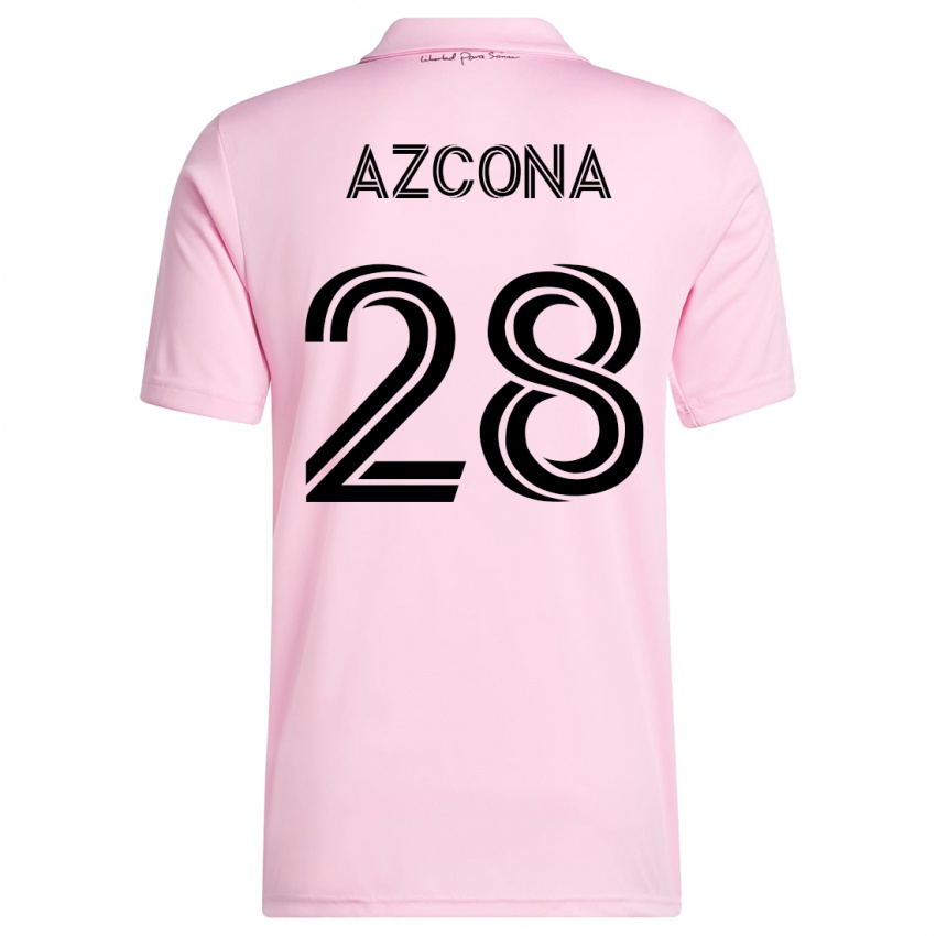 Kinder Edison Azcona #28 Rosa Heimtrikot Trikot 2023/24 T-Shirt Schweiz