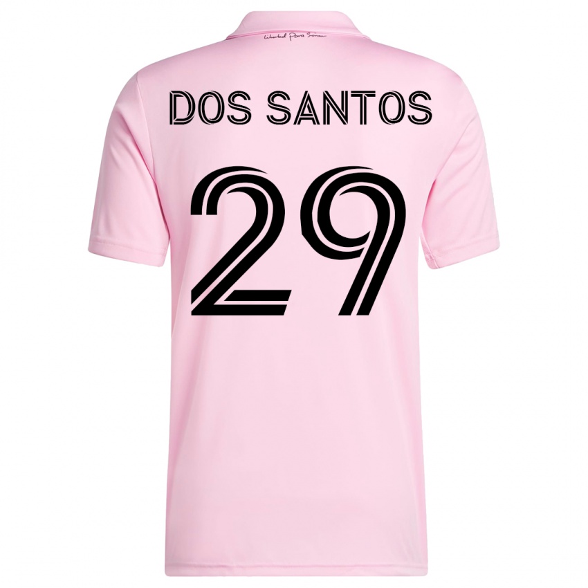 Kinder Cj Dos Santos #29 Rosa Heimtrikot Trikot 2023/24 T-Shirt Schweiz