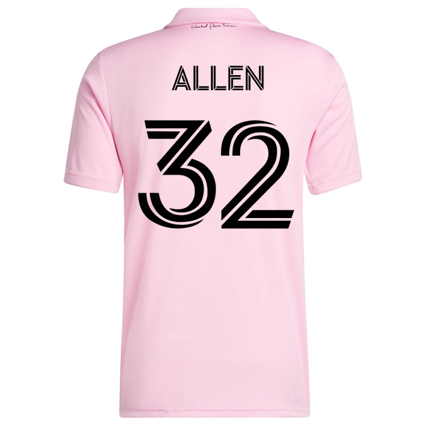 Kinder Noah Allen #32 Rosa Heimtrikot Trikot 2023/24 T-Shirt Schweiz