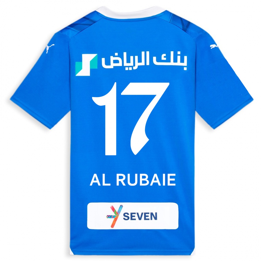 Kinder Mohammed Al-Rubaie #17 Blau Heimtrikot Trikot 2023/24 T-Shirt Schweiz