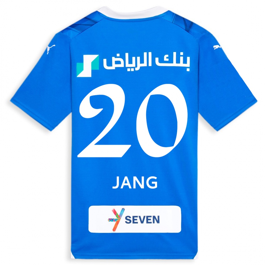 Kinder Hyun-Soo Jang #20 Blau Heimtrikot Trikot 2023/24 T-Shirt Schweiz