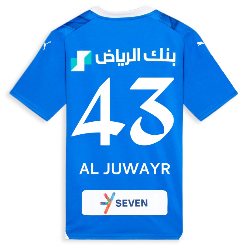 Kinder Musab Al-Juwayr #43 Blau Heimtrikot Trikot 2023/24 T-Shirt Schweiz