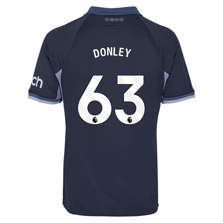 Kinder Jamie Donley #63 Dunkelblau Auswärtstrikot Trikot 2023/24 T-Shirt Schweiz