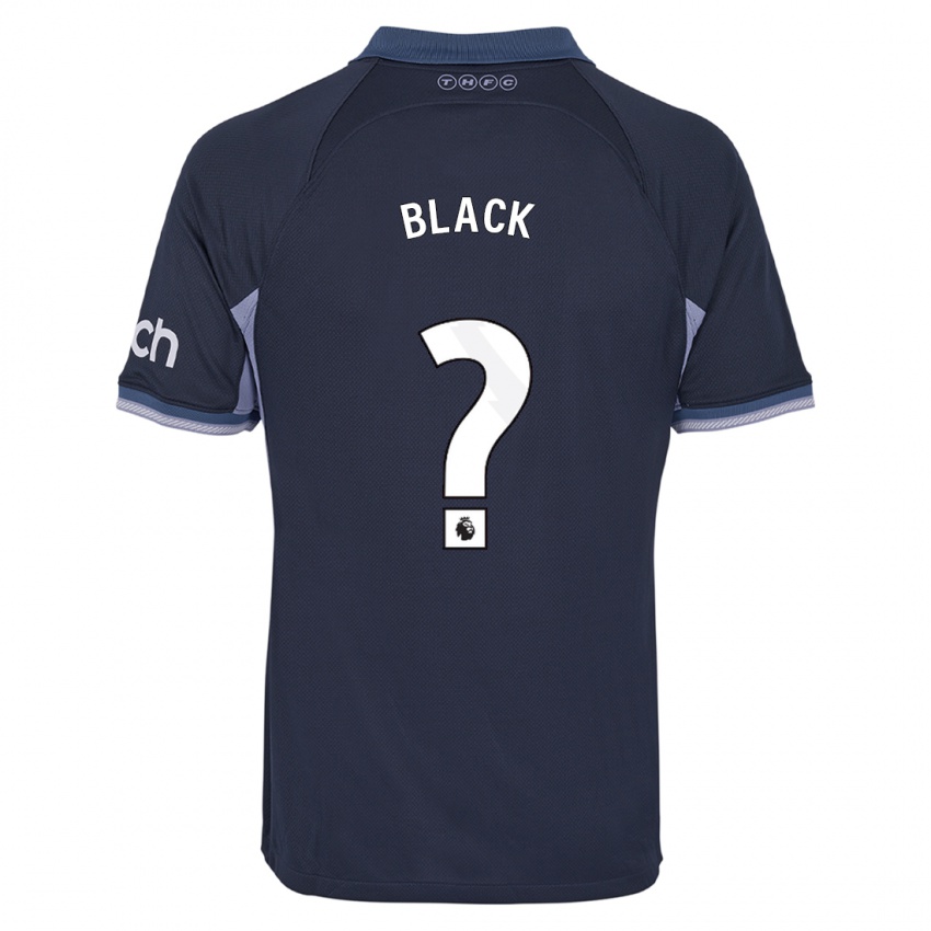 Kinder Leo Black #0 Dunkelblau Auswärtstrikot Trikot 2023/24 T-Shirt Schweiz