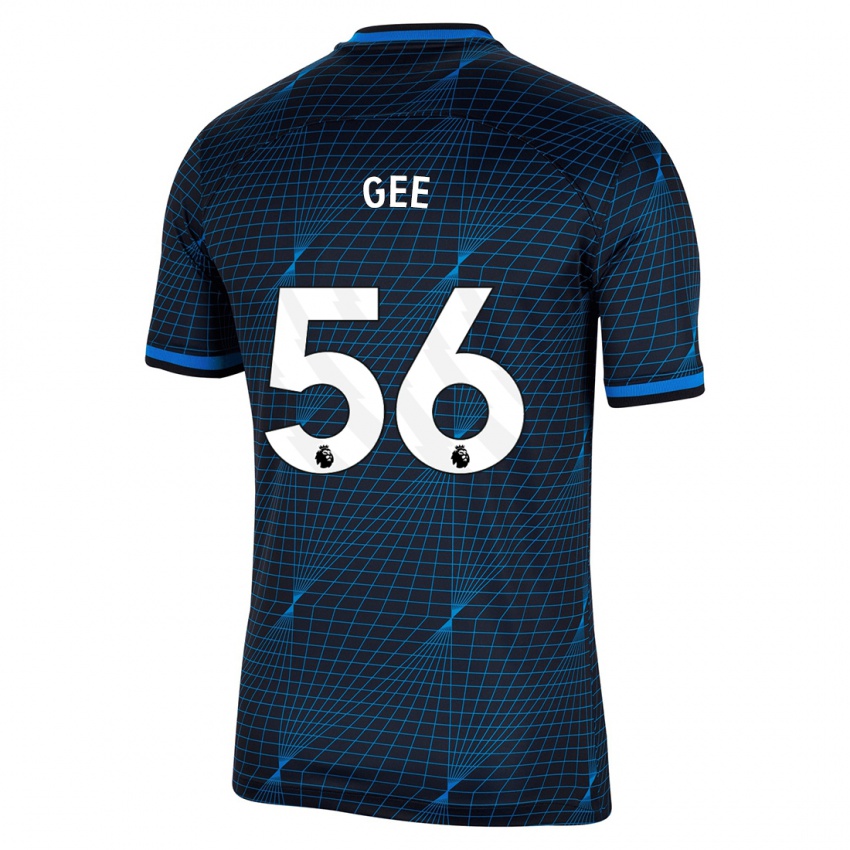 Kinder Billy Gee #56 Dunkelblau Auswärtstrikot Trikot 2023/24 T-Shirt Schweiz