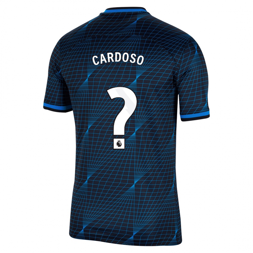 Kinder Leo Cardoso #0 Dunkelblau Auswärtstrikot Trikot 2023/24 T-Shirt Schweiz