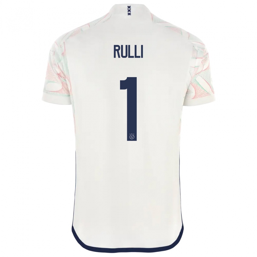 Kinder Gerónimo Rulli #1 Weiß Auswärtstrikot Trikot 2023/24 T-Shirt Schweiz