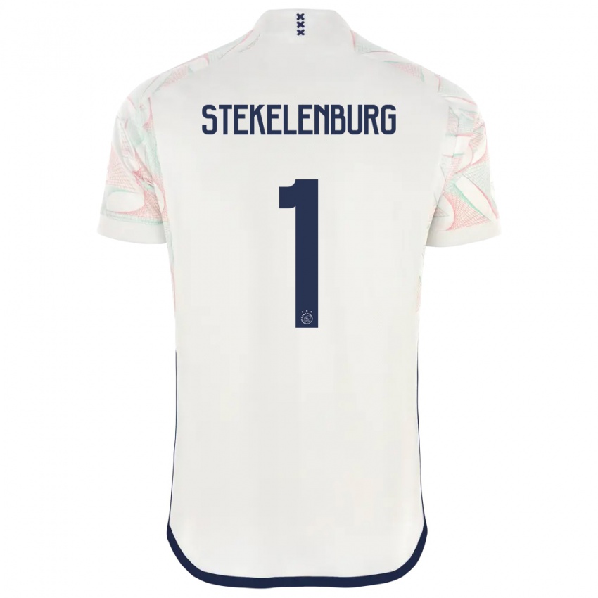 Kinder Maarten Stekelenburg #1 Weiß Auswärtstrikot Trikot 2023/24 T-Shirt Schweiz