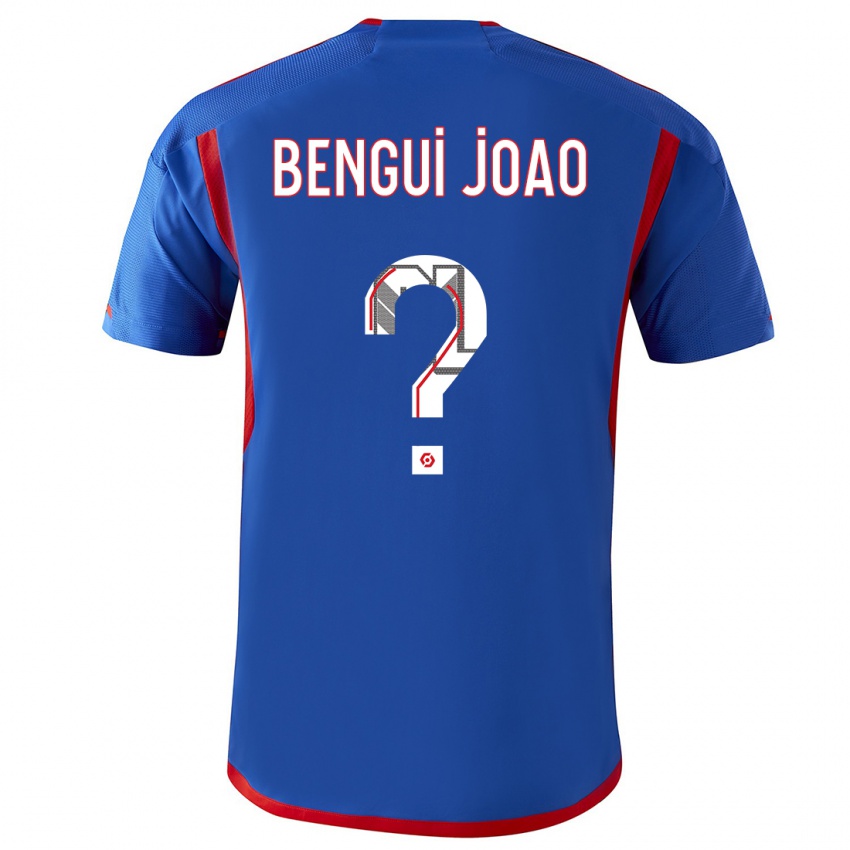 Kinder Justin Bengui Joao #0 Blau Rot Auswärtstrikot Trikot 2023/24 T-Shirt Schweiz