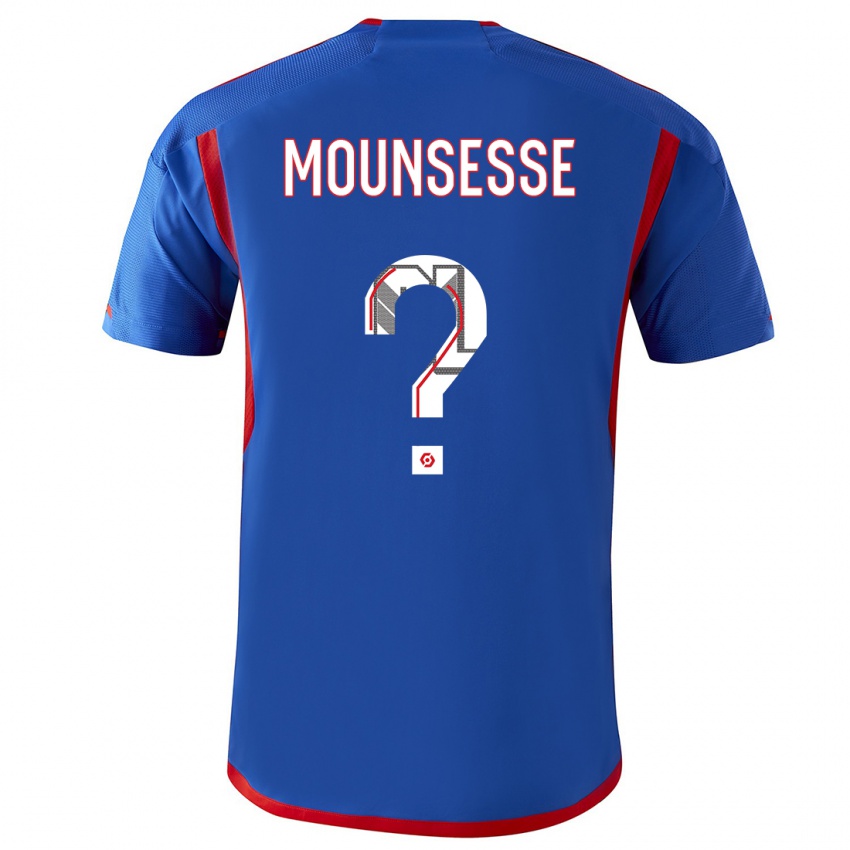 Kinder Jeremy Mounsesse #0 Blau Rot Auswärtstrikot Trikot 2023/24 T-Shirt Schweiz