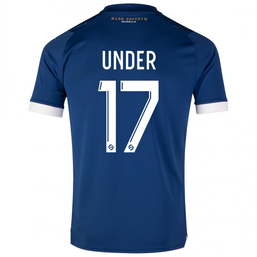 Kinder Cengiz Under #17 Dunkelblau Auswärtstrikot Trikot 2023/24 T-Shirt Schweiz