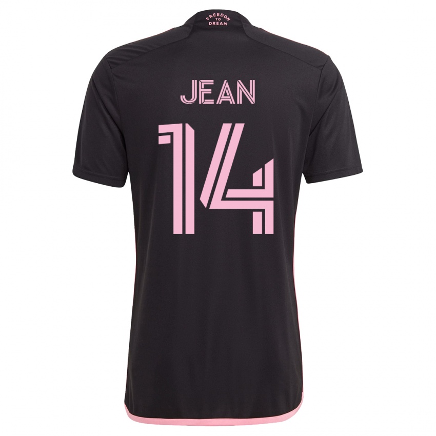Kinder Corentin Jean #14 Schwarz Auswärtstrikot Trikot 2023/24 T-Shirt Schweiz