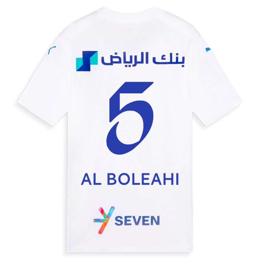 Kinder Ali Al-Boleahi #5 Weiß Auswärtstrikot Trikot 2023/24 T-Shirt Schweiz