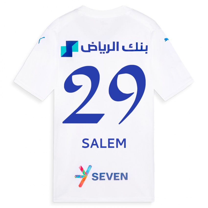 Kinder Salem Al-Dawsari #29 Weiß Auswärtstrikot Trikot 2023/24 T-Shirt Schweiz