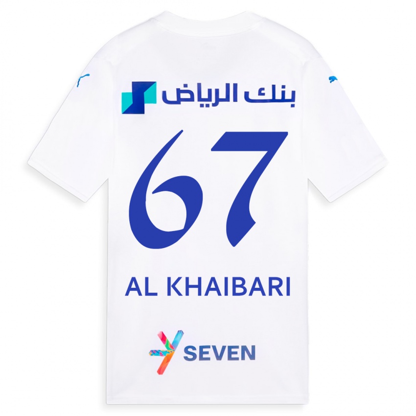 Kinder Mohammed Al-Khaibari #67 Weiß Auswärtstrikot Trikot 2023/24 T-Shirt Schweiz