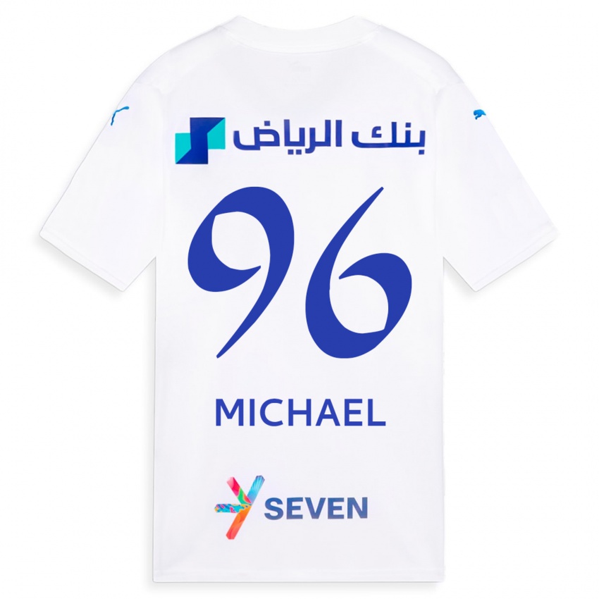 Kinder Michael #96 Weiß Auswärtstrikot Trikot 2023/24 T-Shirt Schweiz