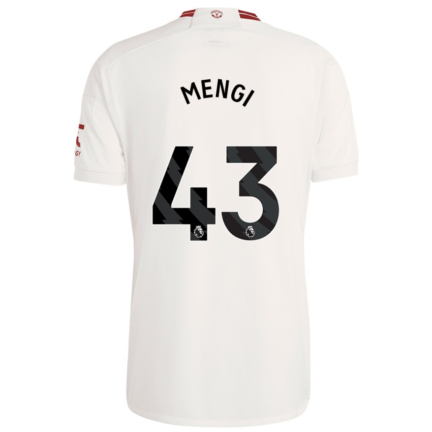 Kinder Teden Mengi #43 Weiß Ausweichtrikot Trikot 2023/24 T-Shirt Schweiz