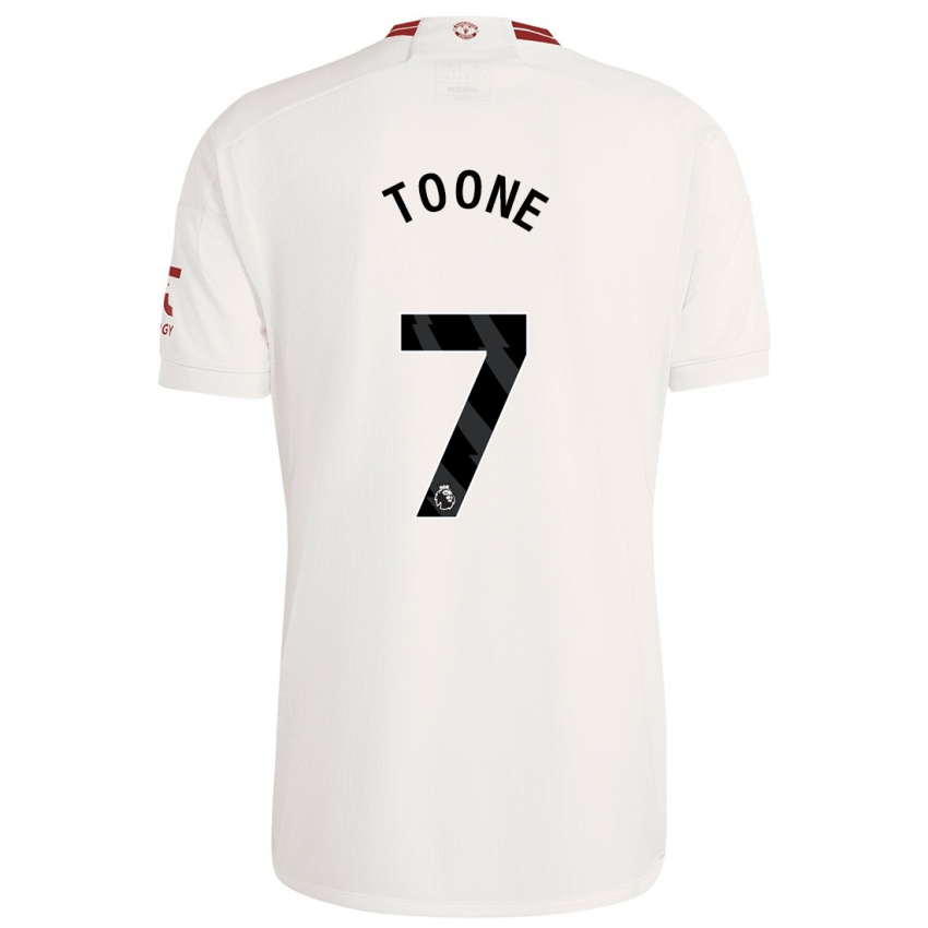 Kinder Ella Toone #7 Weiß Ausweichtrikot Trikot 2023/24 T-Shirt Schweiz