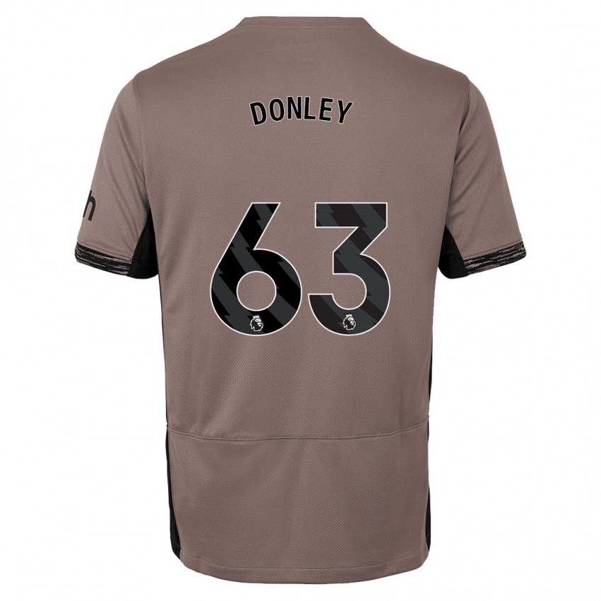 Kinder Jamie Donley #63 Dunkelbeige Ausweichtrikot Trikot 2023/24 T-Shirt Schweiz