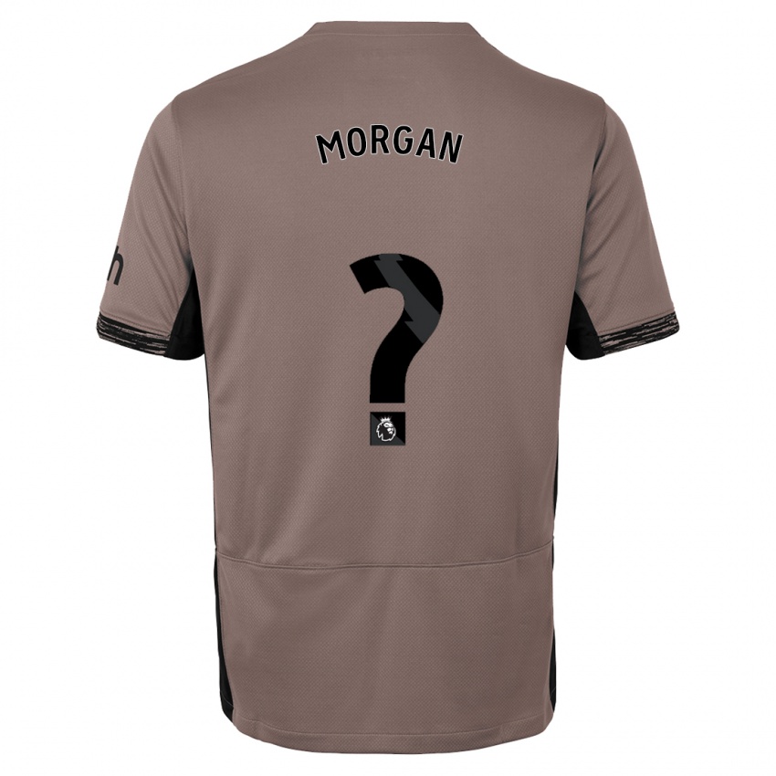 Kinder Kieran Morgan #0 Dunkelbeige Ausweichtrikot Trikot 2023/24 T-Shirt Schweiz