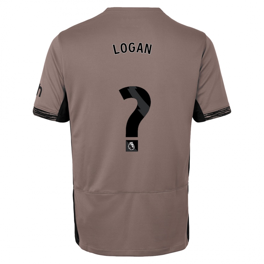 Kinder Calum Logan #0 Dunkelbeige Ausweichtrikot Trikot 2023/24 T-Shirt Schweiz