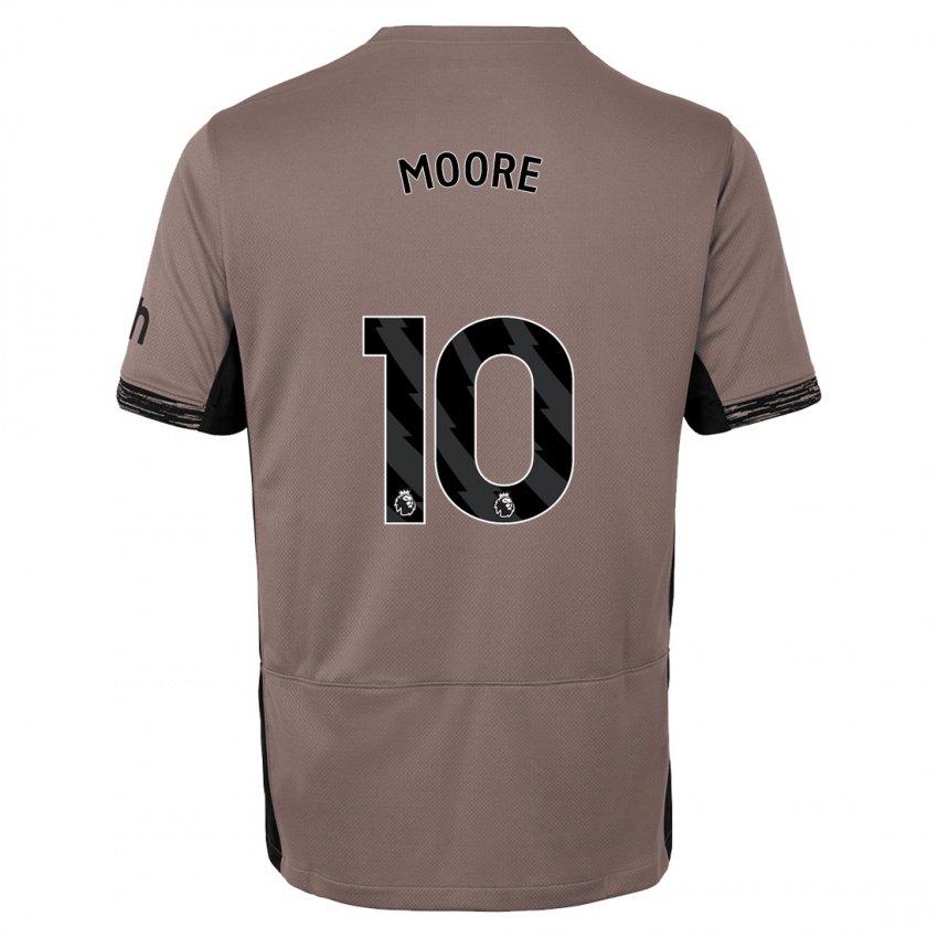 Kinder Mikey Moore #10 Dunkelbeige Ausweichtrikot Trikot 2023/24 T-Shirt Schweiz