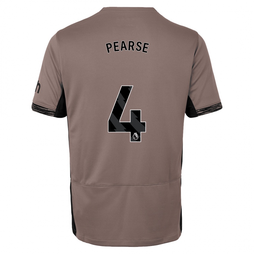 Kinder Gracie Pearse #4 Dunkelbeige Ausweichtrikot Trikot 2023/24 T-Shirt Schweiz