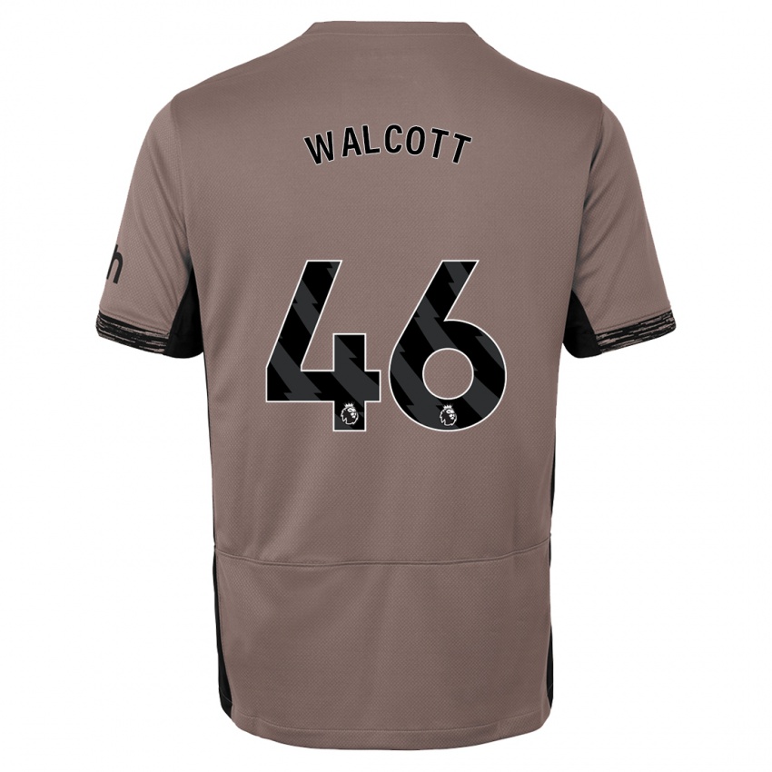 Kinder Malachi Fagan Walcott #46 Dunkelbeige Ausweichtrikot Trikot 2023/24 T-Shirt Schweiz