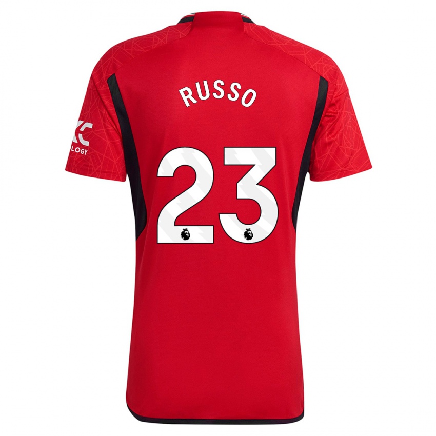Herren Alessia Russo #23 Rot Heimtrikot Trikot 2023/24 T-Shirt Schweiz