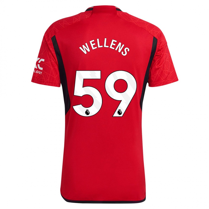 Herren Charlie Wellens #59 Rot Heimtrikot Trikot 2023/24 T-Shirt Schweiz