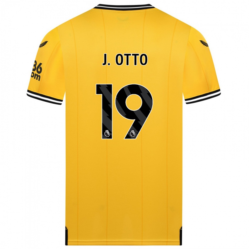 Herren Jonny Otto #19 Gelb Heimtrikot Trikot 2023/24 T-Shirt Schweiz